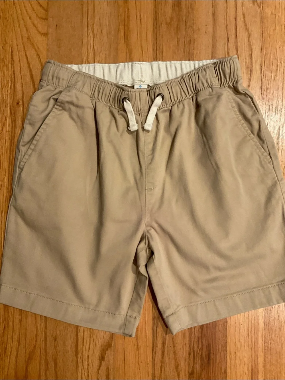 Crewcuts Boys  Khaki Chino Casual Shorts with Drawstring